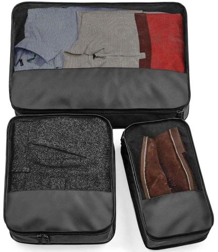 BagBase Escape Packing Cube Set - BLK - ONE